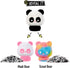 Fluffie Stuffiez Panda Large Collectible Feature Plush 11" - Surprise Reveal Unboxing with ASMR Fidget
