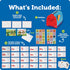 Mailbox Learning Resources Alphabet Learning - Montessori Toddler Toys, ABC Letter Tracing, Writing Practice