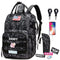 Camo Diaper Bag Backpack for Dad and Mom with USB Charging Port
