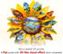 245 13.4 13.1in Wooden Sunflower Puzzles Adults, Flower Shaped Wood Puzzle Pieces, Oil Painting Puzzles, Christmas