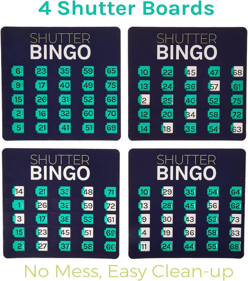 Set Set Royal Bingo Supplies Bingo Game for Adults, Seniors & Family - Bingo Balls with Cage and Bingo Cards
