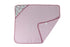 3 Pack (GS71727) Cudlie Buttons & Stitches Baby Girl Rolled/Carded Hooded Towels in Butterfly Polka Print