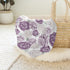 Sweet Jojo Designs Lavender Purple Boho Shabby Chic Floral Girl Baby Swaddle Blanket Infant Newborn Lightweight Jersey