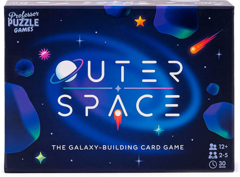 Professor PUZZLE Outer Space Galaxy-Building Card Game