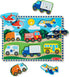Melissa & Doug Wooden Peg Puzzle, Vehicles (8 pcs)