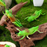 Toyvian 10pcs Plastic Grasshoppers, Insect Figures Toys, Fake Bugs Green for Insect Themed Party Children