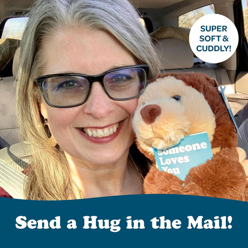 Package, SendAFriend Oliver The Otter Stuffed Animal Care Someone Loves You Box, Great Gift for Any Reason (Miss You