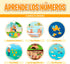Aprende Peque Counting 14 6 Musical Book for Toddlers | Canta con Isa: Aprende Los Nmeros | Interactive Spanish Sound