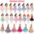 13 Pcs Doll Clothes and Accessories for 11.5 Inch Girl Dolls, Including Dresses, Tops, Pants, and Pajamas