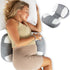 Plus Sized Pregnancy Pillow for Sleeping - Belly, Hip, Back Support for