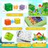 Blocks-120pcs 4-8, SKTMYY Magnetic Game Magnetic Building Blocks for Kids Ages STEM Sensory Magnet Blocks Cubes Toys