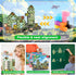 Blocks-100PCS Set, 3+ Annexfun Magnetic Military Building Blocks Kids Classroom Sensory Toy for Toddlers STEM Learning