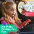 Magnetic Drawing Board for Kids & Toddlers, Travel Toy with Beads and Magnet Stylus Pen for Car Rides