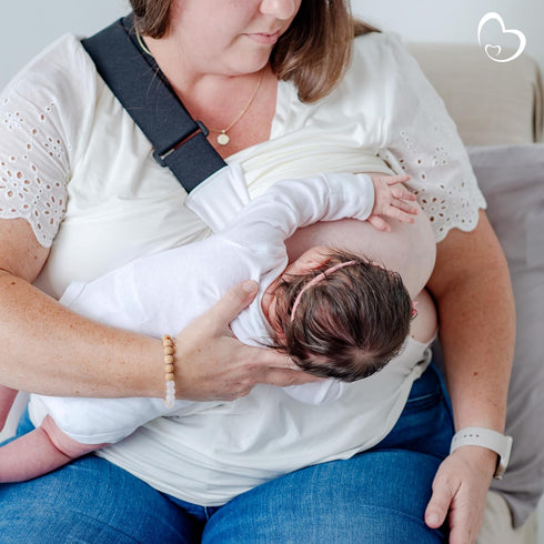 The Nuzzi Breast Positioner for Hands-Free Nursing (Small-Medium)