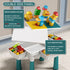 1-3, Pairez Toys Small Activity Table for Toddlers Kids Sensory Table for Playing Building Blocks, Marble Run Toy, Sand