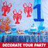 3 20 Inches Juexica Pcs Inflatable Lobsters Blow up Crawfish Party Decorations Crawfish Boil Decorations Aquatic Animal