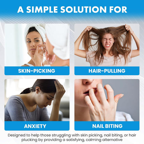 Skin Picking Fidget Toys, Picky Pad, Sensory Pick Pad, Pick Pads Anxiety, Trichotillomania for Skin Pickers, ADHD