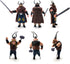 Toysvill Vikings - Action Figures - Hiccup, Astrid, Stoick, Gobber, Snotlout, Fishlegs, Tuffnut & Ruffnut Toys (Set of 8 pcs)