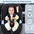 COOLBEBE 2 Pack Set Car Seat Protector for Potty Training, Dry Waterproof Car Seat Liner Toilet Training & Strap Covers