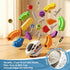 BFTDjanus 3D Set, 3-6, Girls(51 Infinity Track Magnetic Train for Toddlers Ages Flexible & Buildable Railway Toys