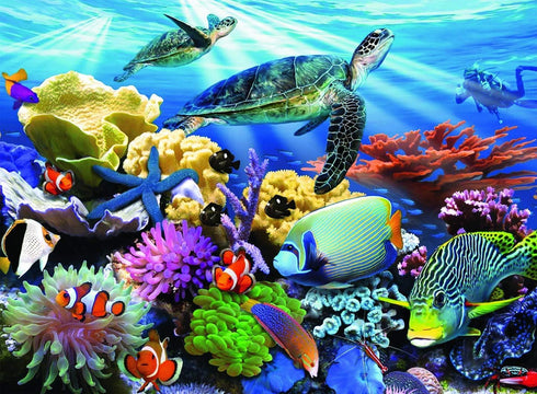 Ravensburger Ocean Turtles 200 Piece Jigsaw Puzzle for Kids, Ideal Gift for Holidays