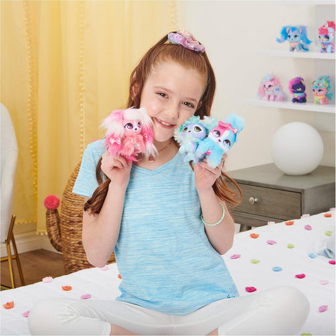 Minis Fluffy BFFs 3-Pack of 3-Inch Plush Toys, Kids Toys for Girls Aged 5 and Up
