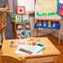 Set (30 6 2 2-Color Set Melissa & Doug Deluxe Wooden Stamp and Coloring Fairy Tale Stamps, Markers, Durable Stamp Pads)