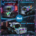 EXCOUP 3 in1 Set 6 7 8 9 10 11 12+ (433 STEM Robot Building Kit, Remote & App-Controlled Robotic Toys, Robot Building