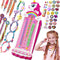Tqeieu Unicorn Toys for Girls Age 4-6 6-8 8-12,2-in-1 Friendship Bracelet Making Kit