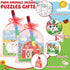 Fullhawl 12 Sets 12 12 Farm Animal Puzzles Barnyard Color Your Own Puzzles DIY Barn Theme Jigsaw Crafts with Stackable
