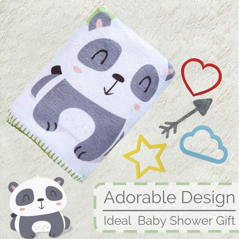 InnoBeta Baby Monthly Milestone Blanket, Flannel Plush Newborn Infant Photo Blanket for Boys & Girls New Mom Gifts