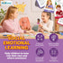 2 1, SkillEase Exploding Emotions Flashcards and Game: in Hilarious Family Fun, Social Emotional Learning, Feeling