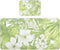 SyXIOP Fluorescent Green Floral Leaf Kids Cooling Baby Crib Mattress Cover 28" x