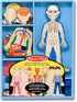 Melissa & Doug Magnetic Human Body Anatomy Play Set - 24 Magnetic Pieces with Storage Tray