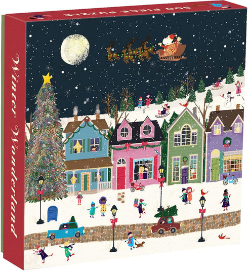 Winter Wonderland: Galison 500 Piece Jigsaw Puzzle for Adults and Families