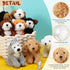 Sumind 8 Pcs Mini Plush Dogs Stuffed Animals Bulk, Assorted Cute 5 Inch Small Animal Plush Toys for Party Supplies