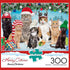Buffalo Games Meowy Christmas – 300 Piece Jigsaw Puzzle for Adults, Finished Size 21.25 x 15.00