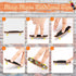 Skylety 31 Pieces Mini Finger Toys Set for Boy Girl, Includes Finger Skateboards, Bikes, Mini Scooters