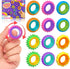 Fidget Toys Sensory Rings for Kids: 12 Pack Finger Spinner Rings -