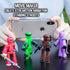 Zing Stikbot Off The Grid Pack - Set of 6 Poseable Action Figures with Weapons and Accessories