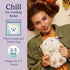 warmies Microwavable & Weighted Stuffed Animals, Hamster - Heated Stuffed Animal Plushie for Warmth & Comfort - Cute