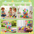 BicMan 36 Pack Prefilled Easter Eggs with Dinosaur Pop Fidget Toys, Easter Egg Hunt Basket Stuffers for Kids, Easter