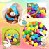 KVBXKBO 518 2.36" 18 Easter Eggs, Fillable Bright Colors Plastic Easter Eggs Empty Include Golden Eggs, Easter