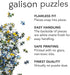 Galison French Riviera - 1000 Piece Puzzle - Bright Artwork of French Architecture by The Sea