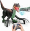 Toy Feast Remote Control Dinosaur Toy for Kids - RC Dinosaur - Walking Velociraptor