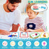 KMUYSL 104 Pieces Short Vowel Spelling Flashcards - CVC Sight Words Handwriting Cards for Kids 3-5 Years Old