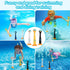 SASBSC Diving Sticks, Pool Diving Toys for Kids Ages 4-12, Summer Outdoor Water Toys for Underwater Fun