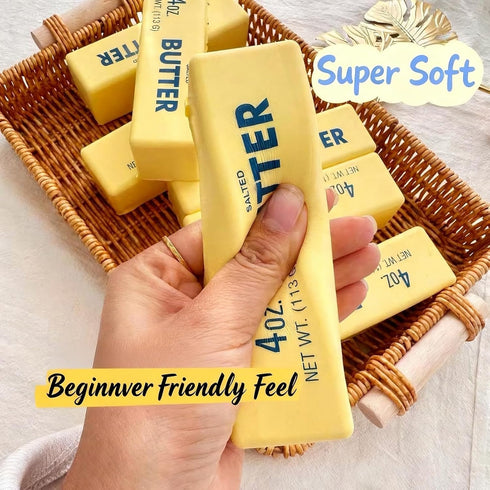 Midou 1Pcs(Dumpling Slow Rising Dumpling Squishy Butter Squeeze Toy Sensory Stress Relief Squishies Soft & Stretchy