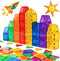 Gemmicc Magnetic Tiles, Magnet Toys Building Blocks for Kids, STEM Approved Educational