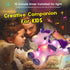 16'' Hopearl LED Musical Stuffed Unicorn Light up Singing Plush Toy Adjustable Volume Lullaby Animated Soothe Birthday